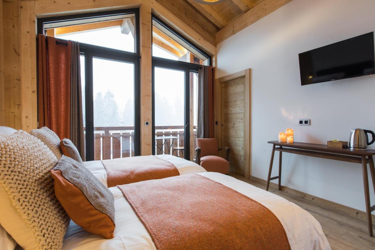 ชาเลต์ ซูร์ เล มงต์ มอร์ซีน Bed & Breakfast มงทริองด์ ภายนอก รูปภาพ